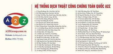 Tư Vấn Và Dịch Thuật A2Z 6