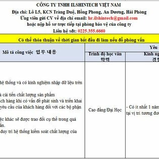 Ilshintech Việt Nam 2