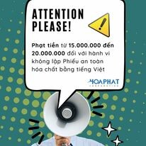 Kỹ thuật an toàn môi trường Hòa Phát 13