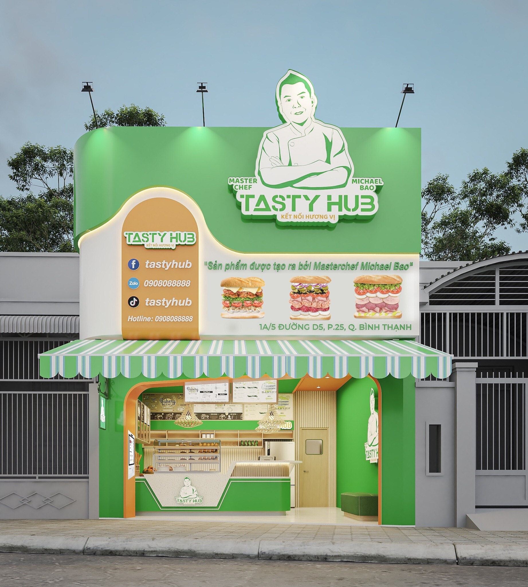 GIẢI PHÁP F&B TASTY HUB 5