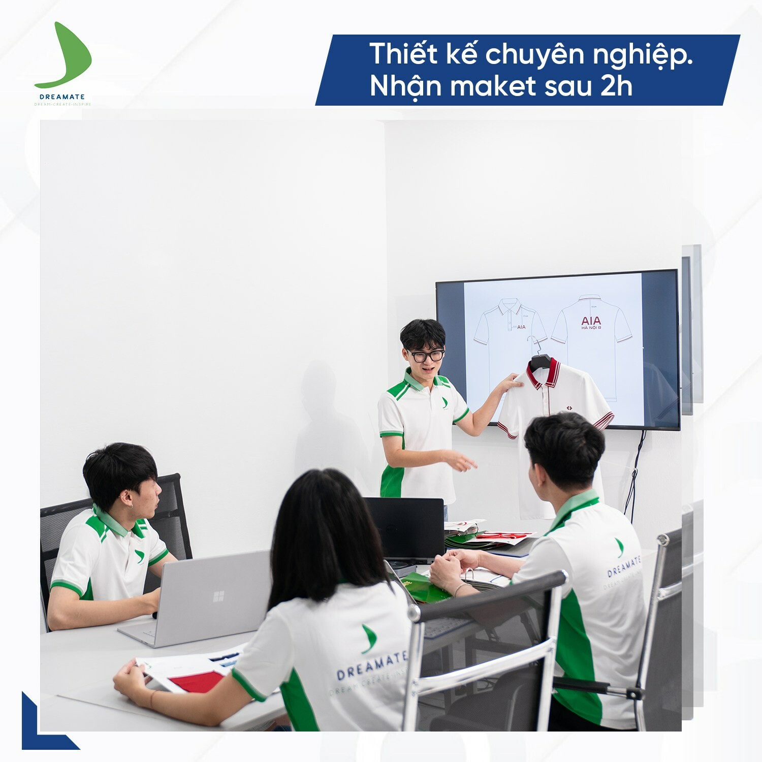 SẢN XUẤT VÀ XUẤT NHẬP KHẨU CÁNH BUỒM XANH - Dreamate Uniform 12