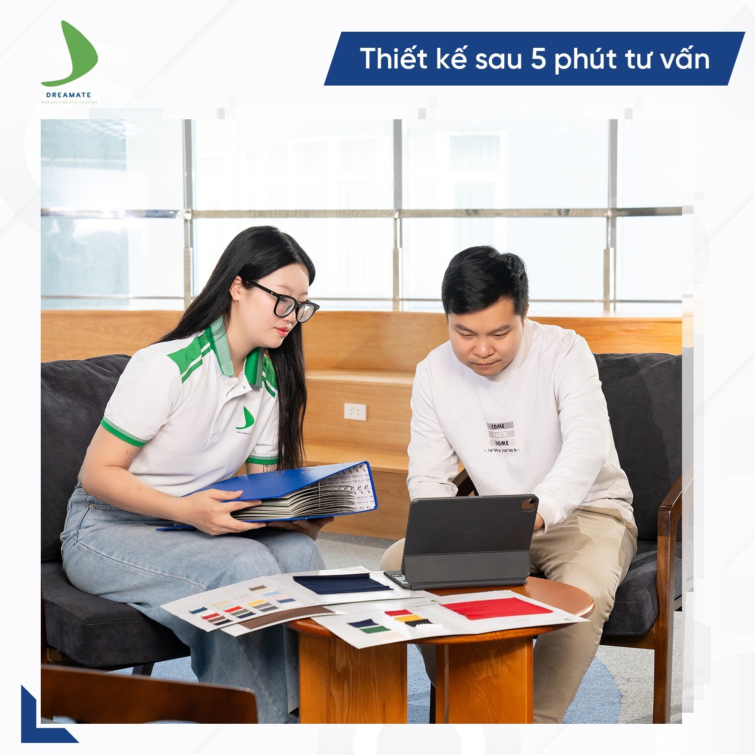 SẢN XUẤT VÀ XUẤT NHẬP KHẨU CÁNH BUỒM XANH - Dreamate Uniform 11