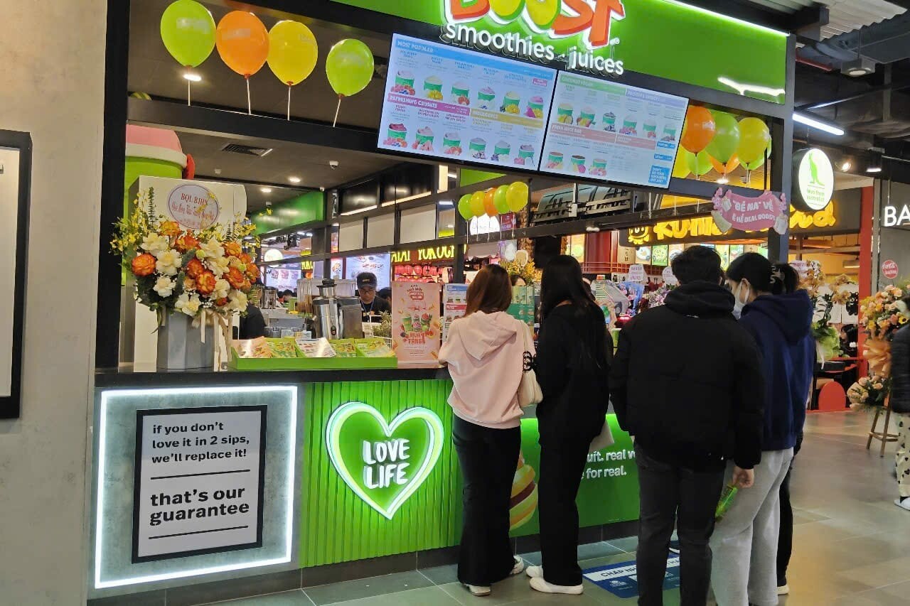 Thực Phẩm và NGK Boost Juice Việt Nam 10