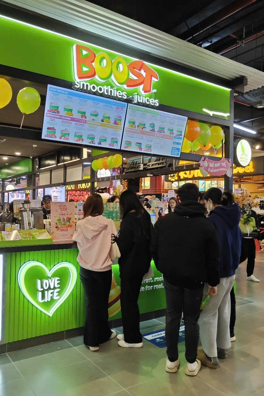 Thực Phẩm và NGK Boost Juice Việt Nam 7