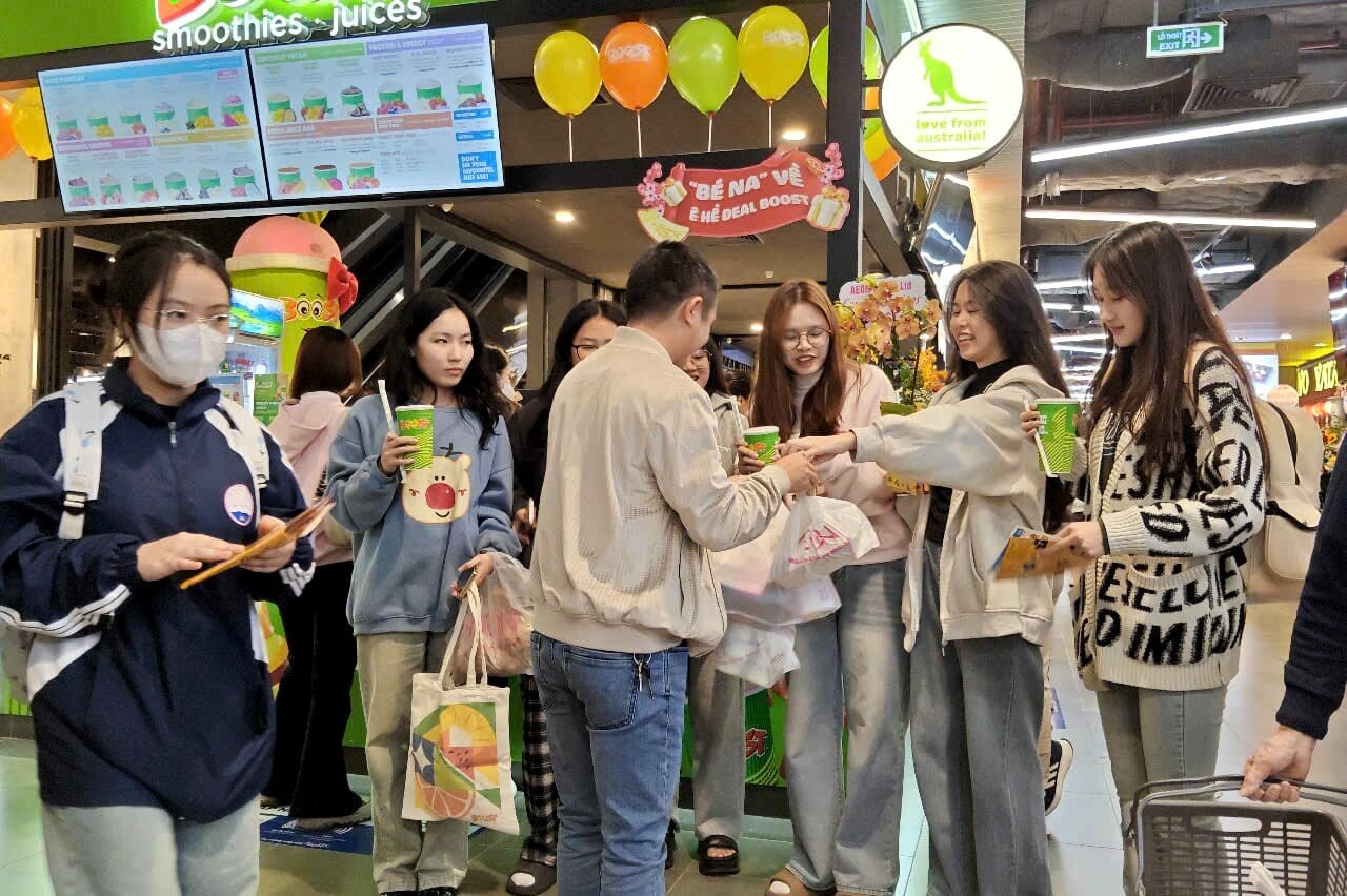 Thực Phẩm và NGK Boost Juice Việt Nam 6