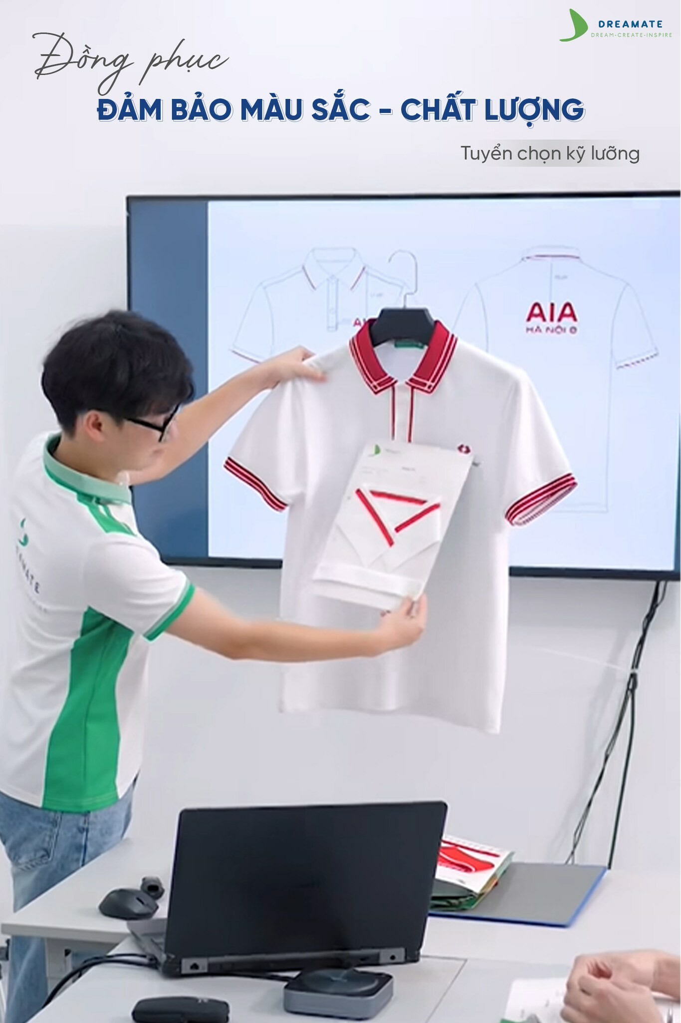 SẢN XUẤT VÀ XUẤT NHẬP KHẨU CÁNH BUỒM XANH - Dreamate Uniform 13