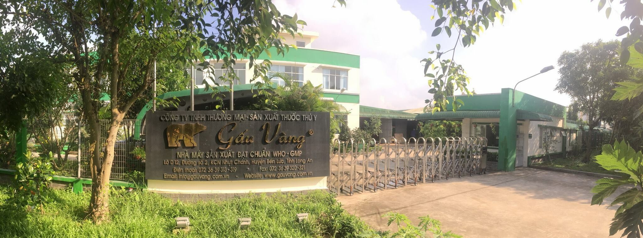 THƯƠNG MẠI - SẢN XUẤT THUỐC THÚ Y GẤU VÀNG 2