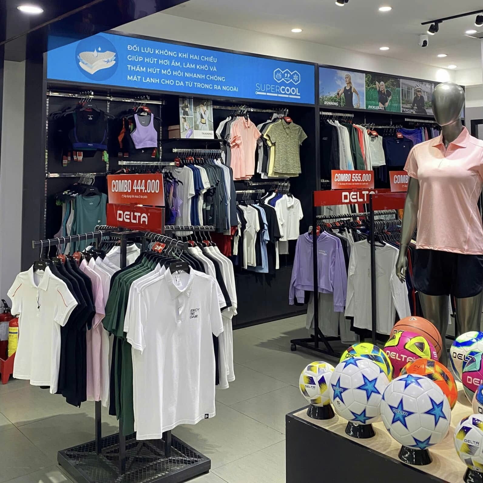 Dệt may Delta - Dụng cụ Thể thao Delta 3