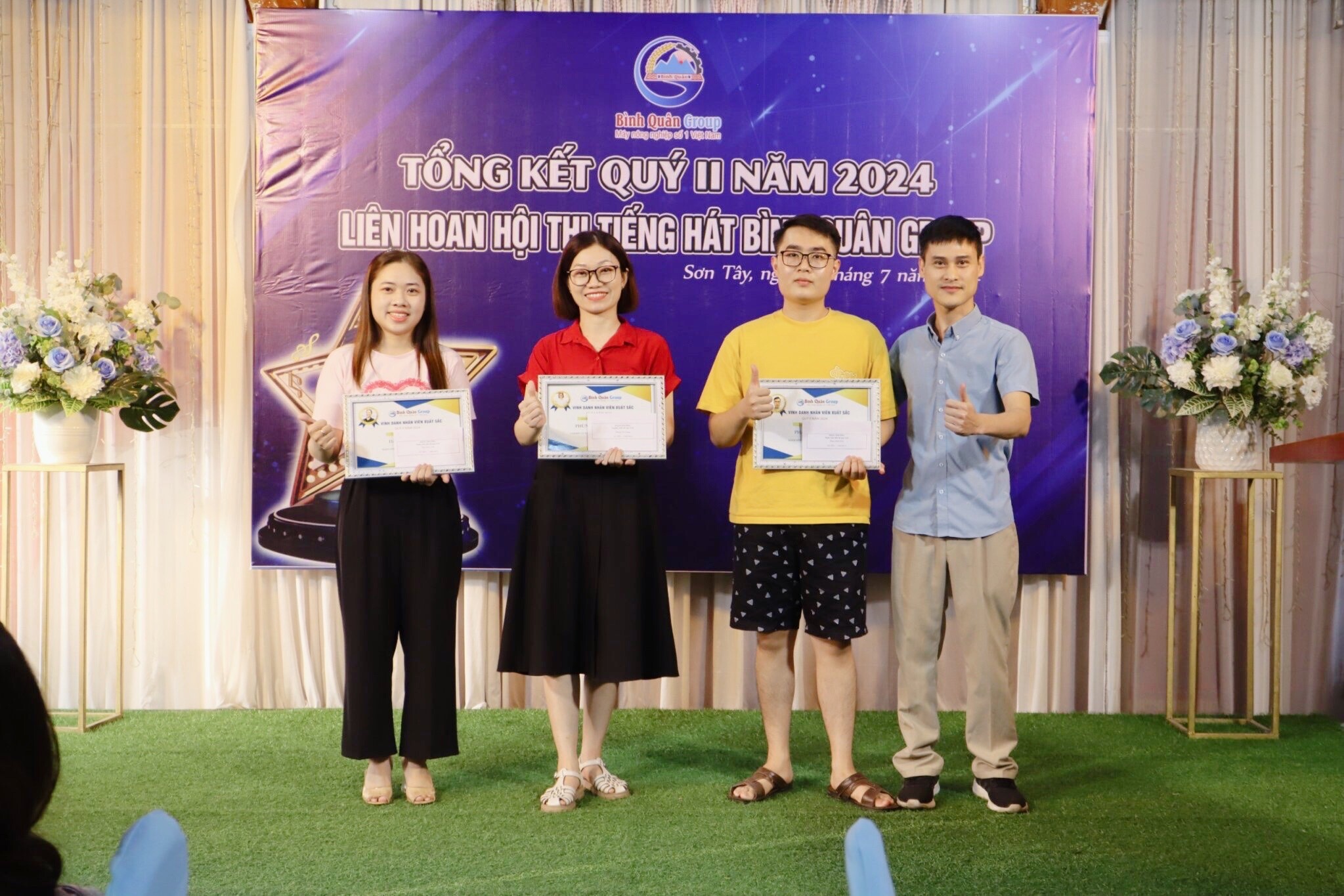 sản xuất và TM Bình Quân 6