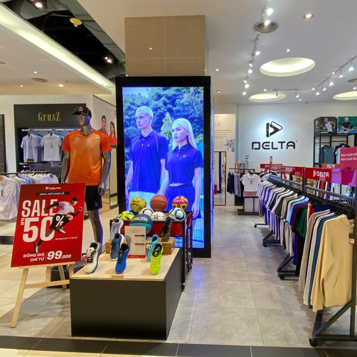 Dệt may Delta - Dụng cụ Thể thao Delta 7