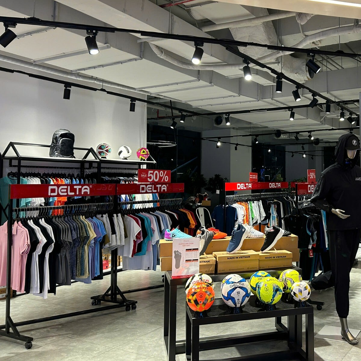 Dệt may Delta - Dụng cụ Thể thao Delta 8