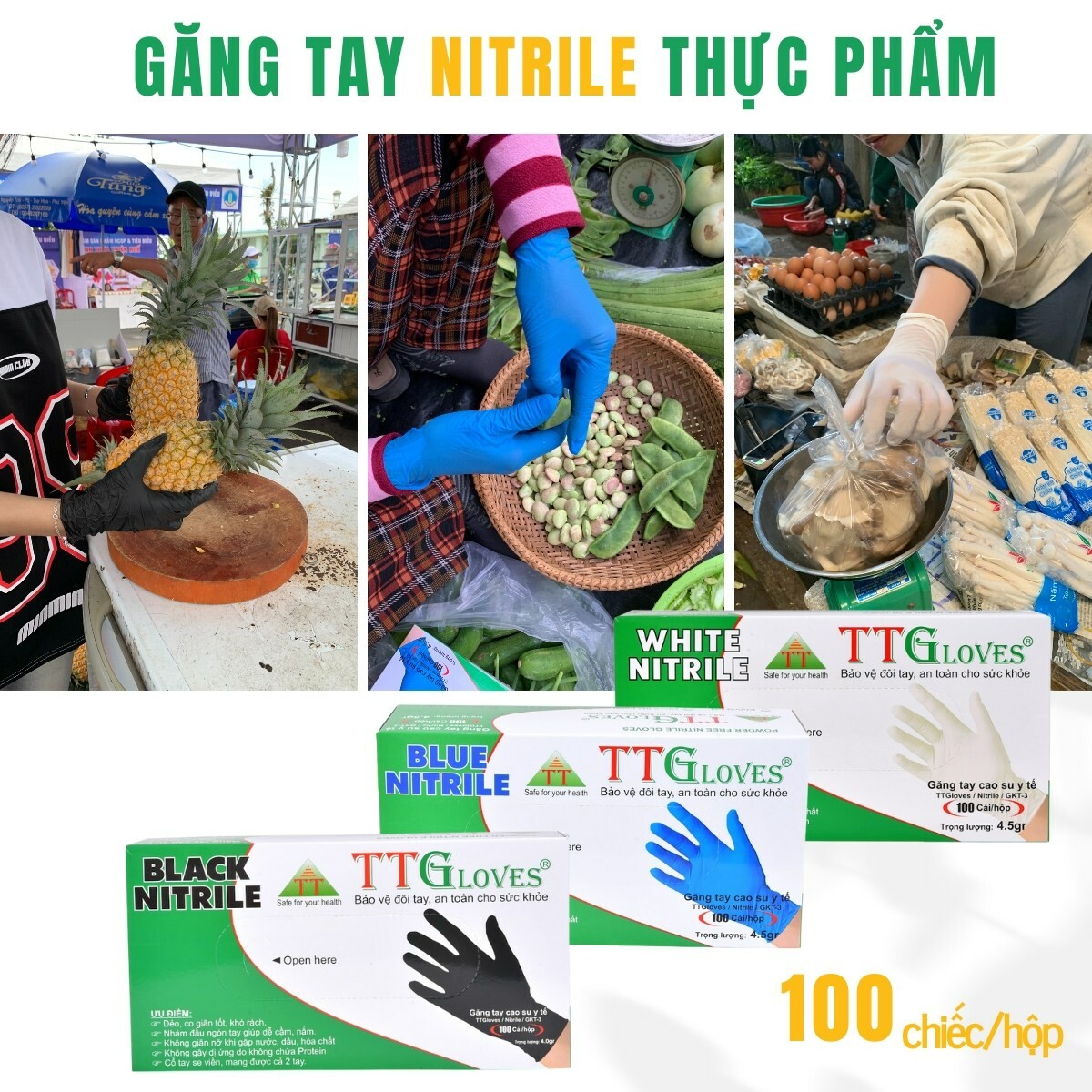 Sản Xuất Thương Mại Toàn Tâm Gloves 10