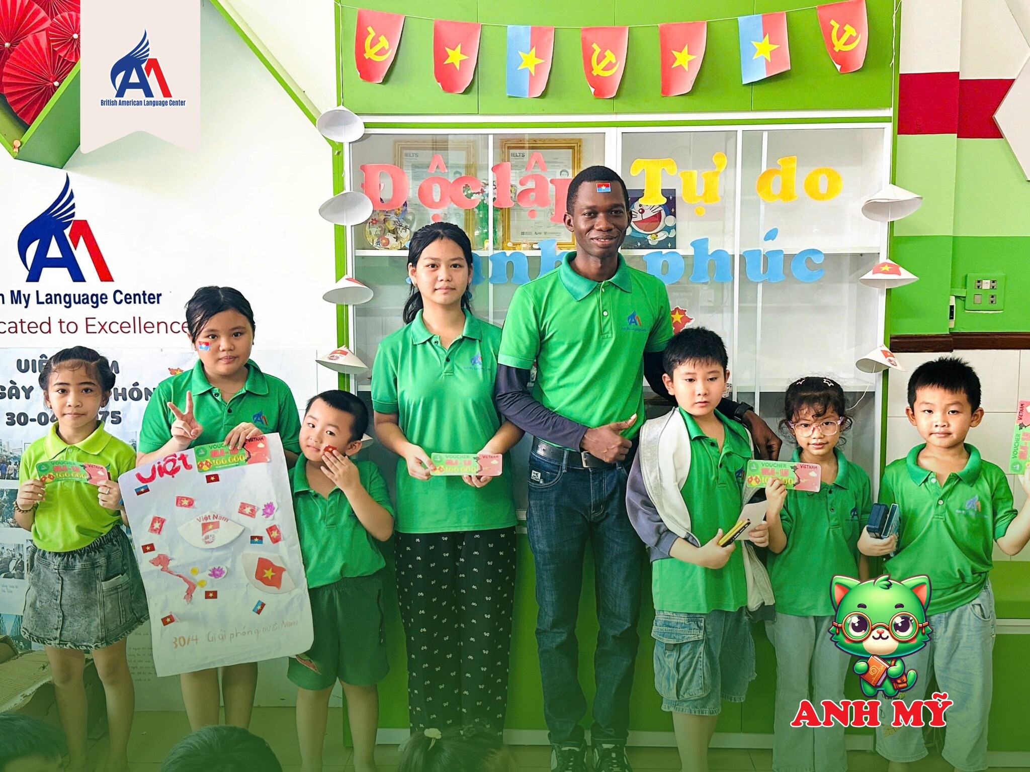 Hệ Thống Trung Tâm Ngoại ngữ Anh Mỹ 9