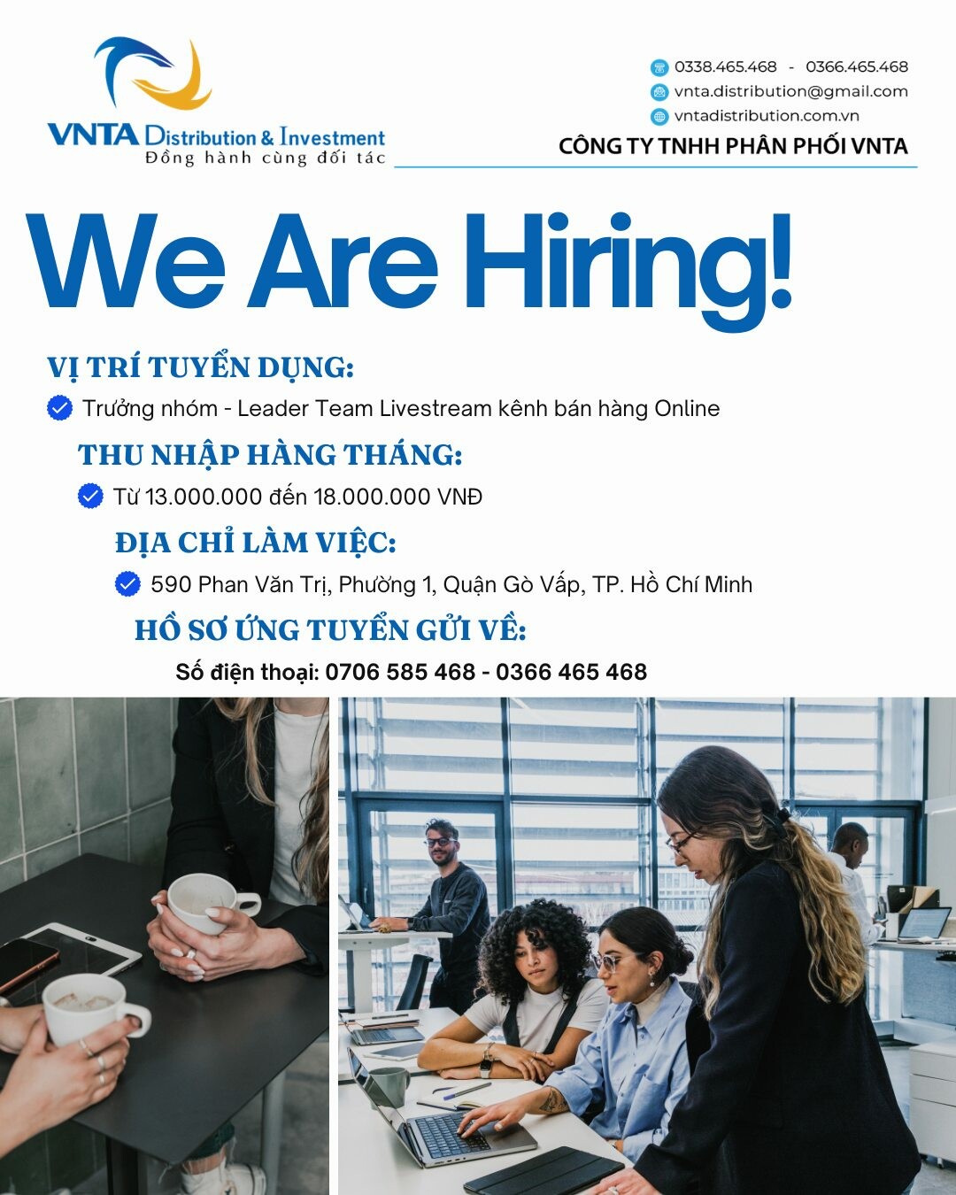 CÔNG TY TNHH PHÂN PHỐI VNTA 1