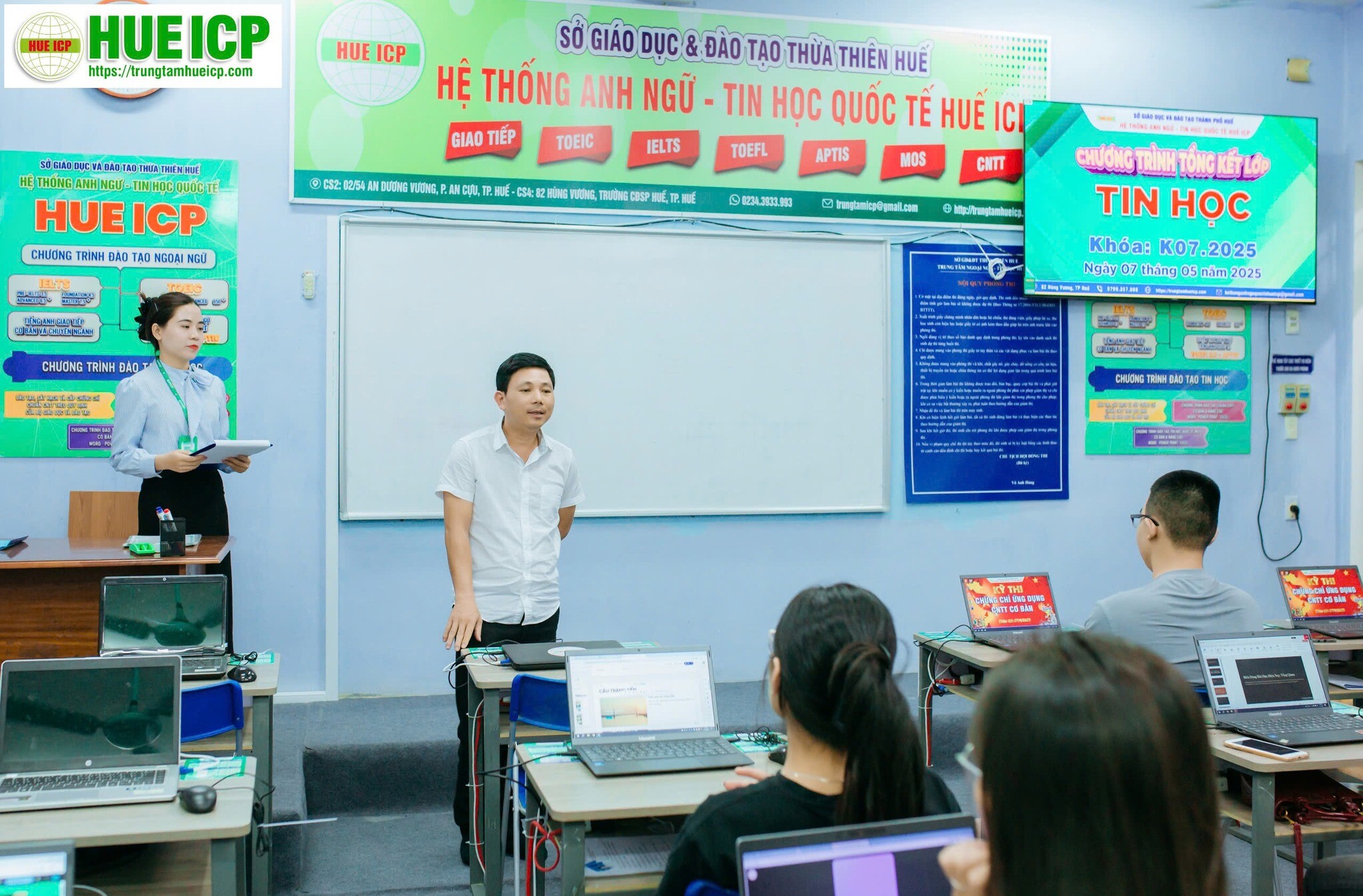 TRUNG TÂM NGOẠI NGỮ - TIN HỌC HUẾ ICP 3