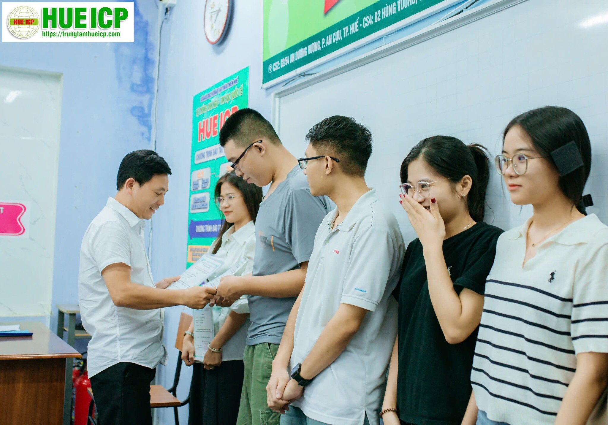 TRUNG TÂM NGOẠI NGỮ - TIN HỌC HUẾ ICP 7