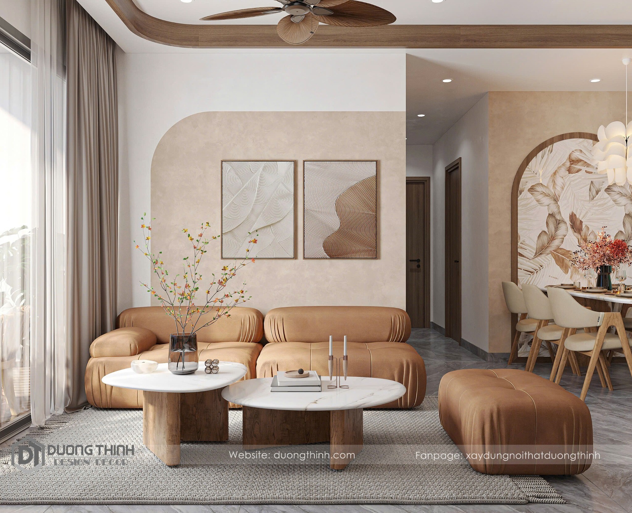 THIẾT KẾ THI CÔNG XÂY DỰNG VÀ NỘI THẤT ĐƯỜNG THỊNH 10