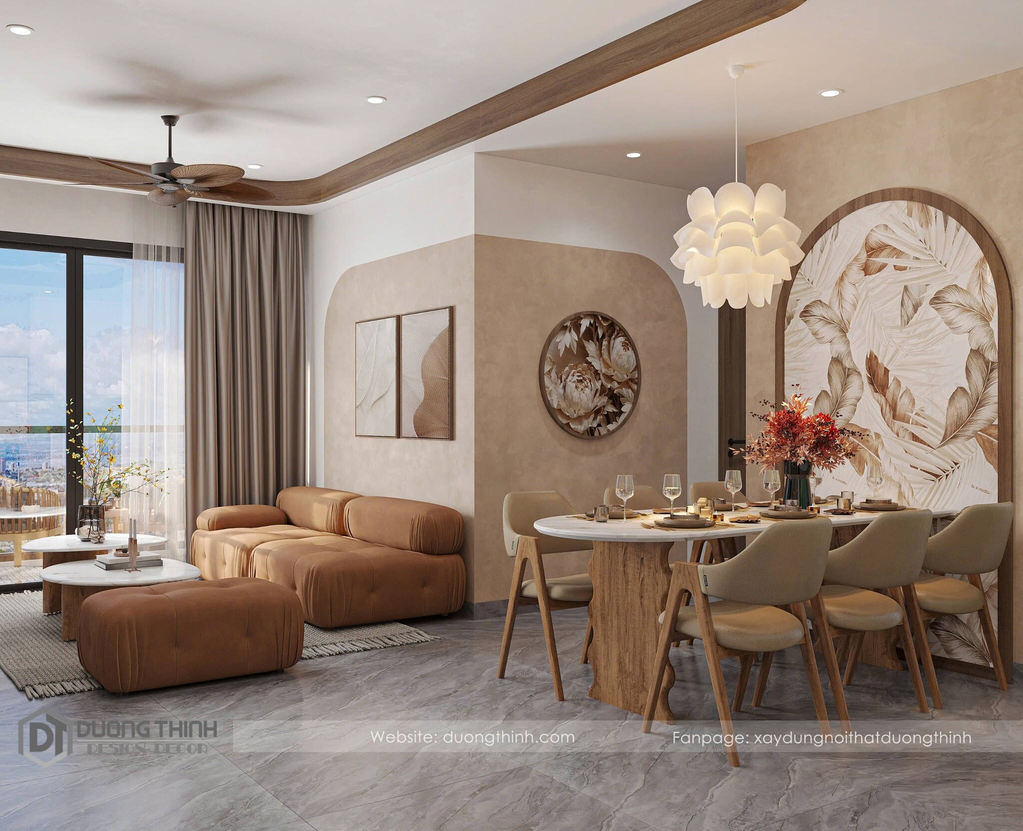 THIẾT KẾ THI CÔNG XÂY DỰNG VÀ NỘI THẤT ĐƯỜNG THỊNH 9