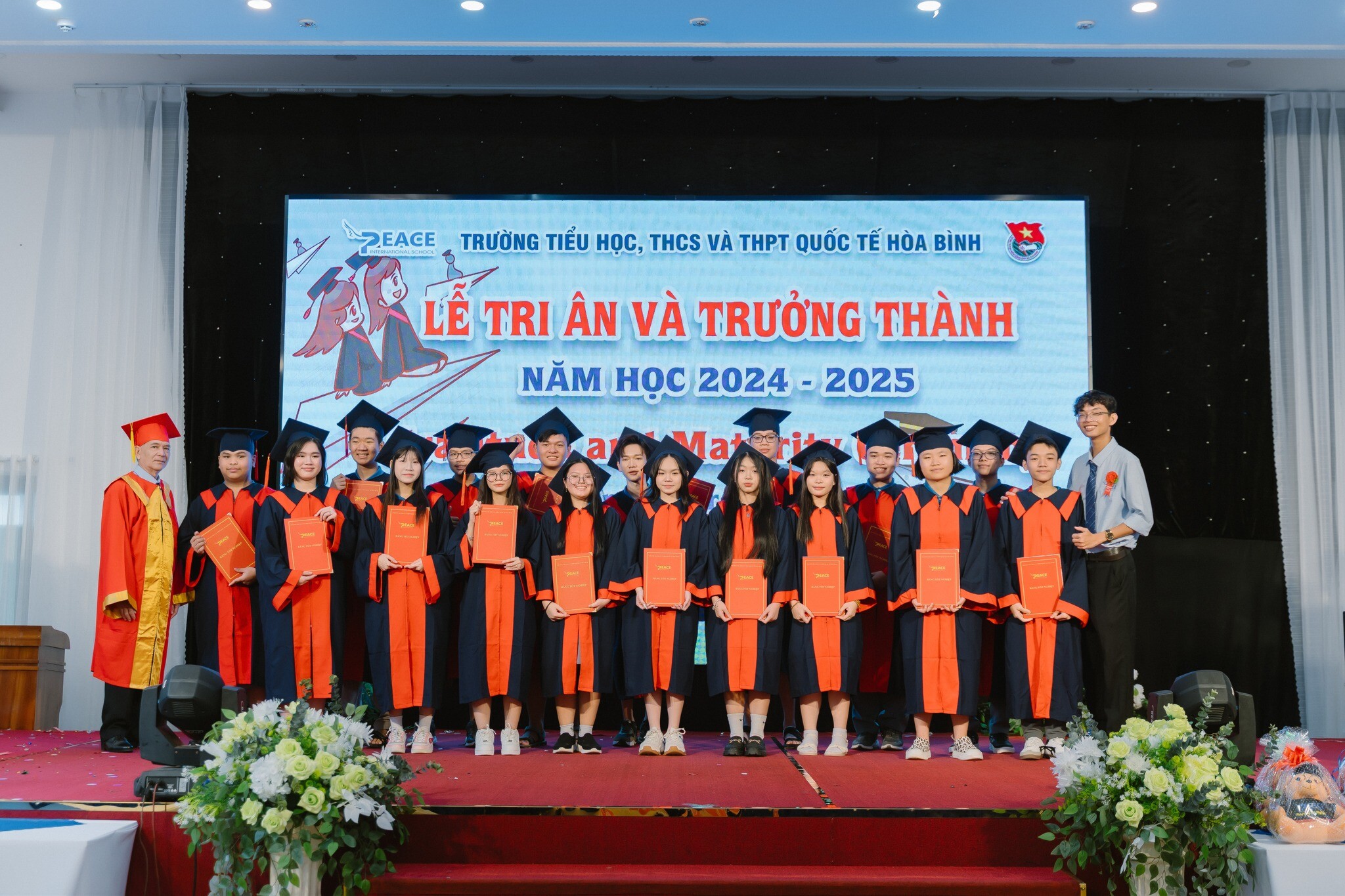 TRƯỜNG TIỂU HỌC, THCS VÀ THPT QUỐC TẾ HÒA BÌNH 9