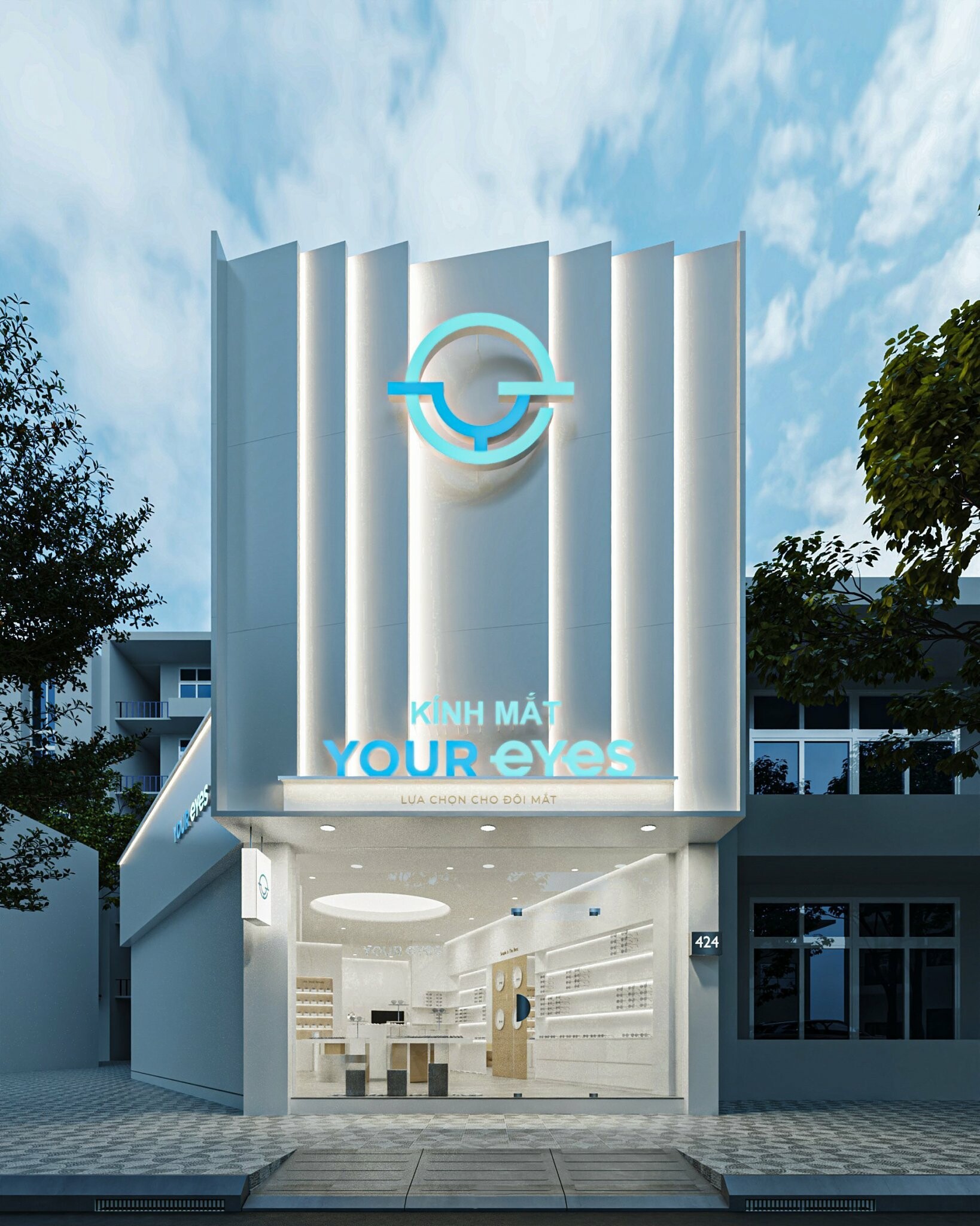 KÍNH MẮT YOUR EYES 6