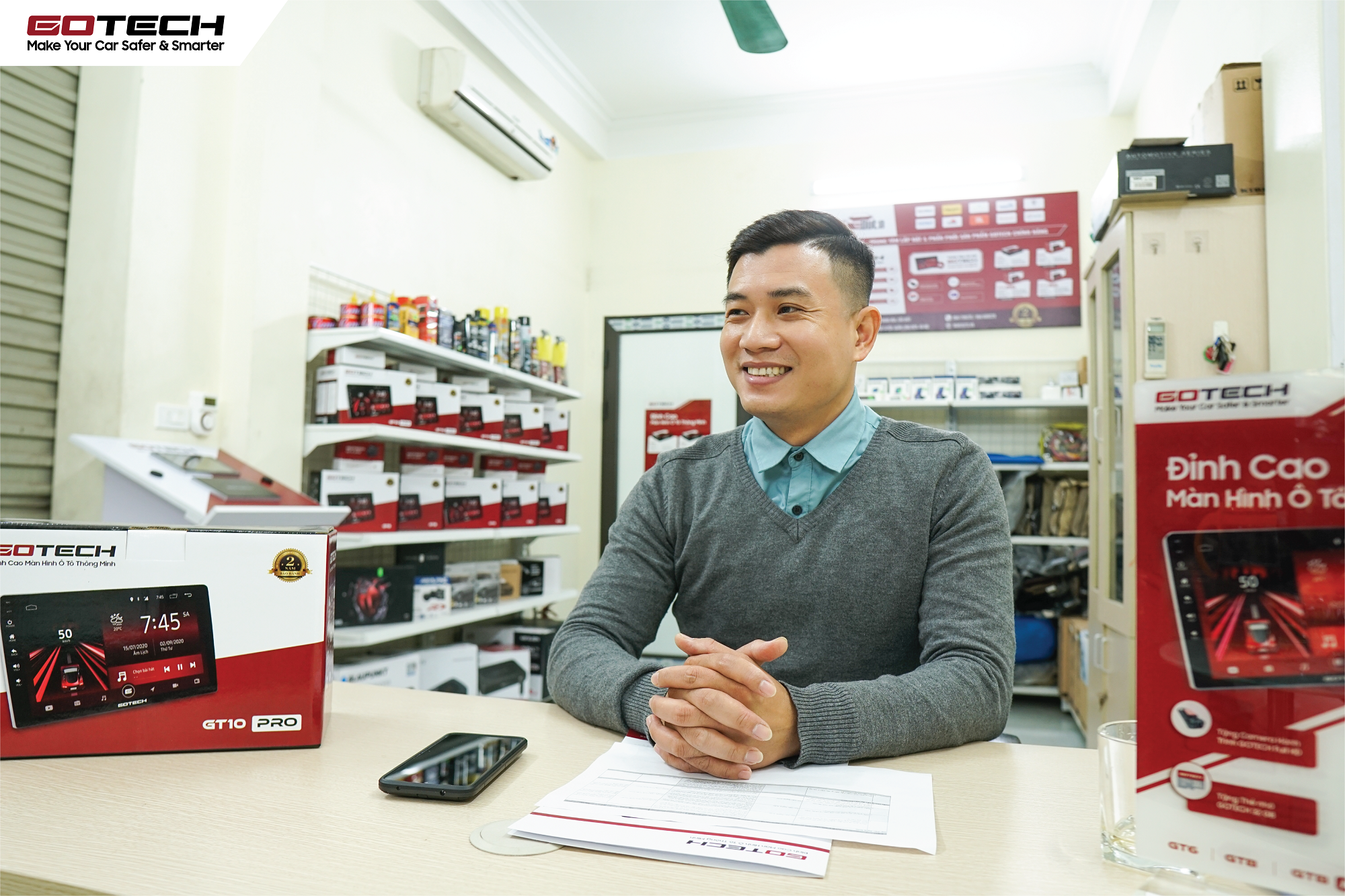 SẢN XUẤT VÀ THƯƠNG MẠI GOTECH 5