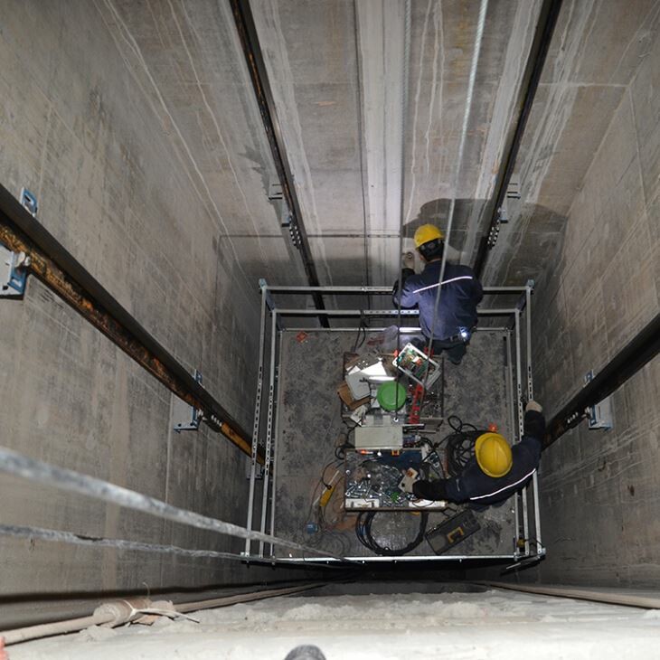 Thang máy và Nội thất My Home 2