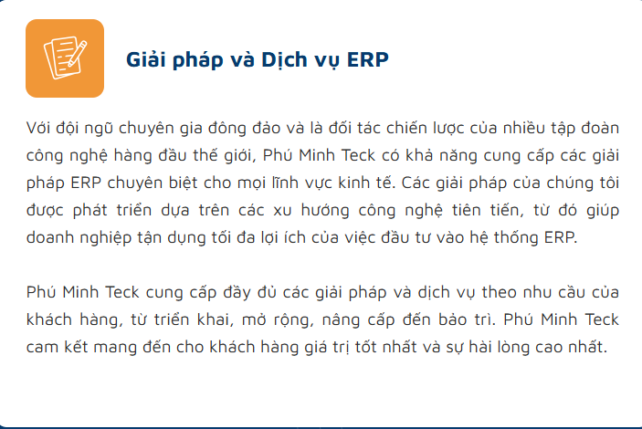 Phú Minh Teck - PMT 6