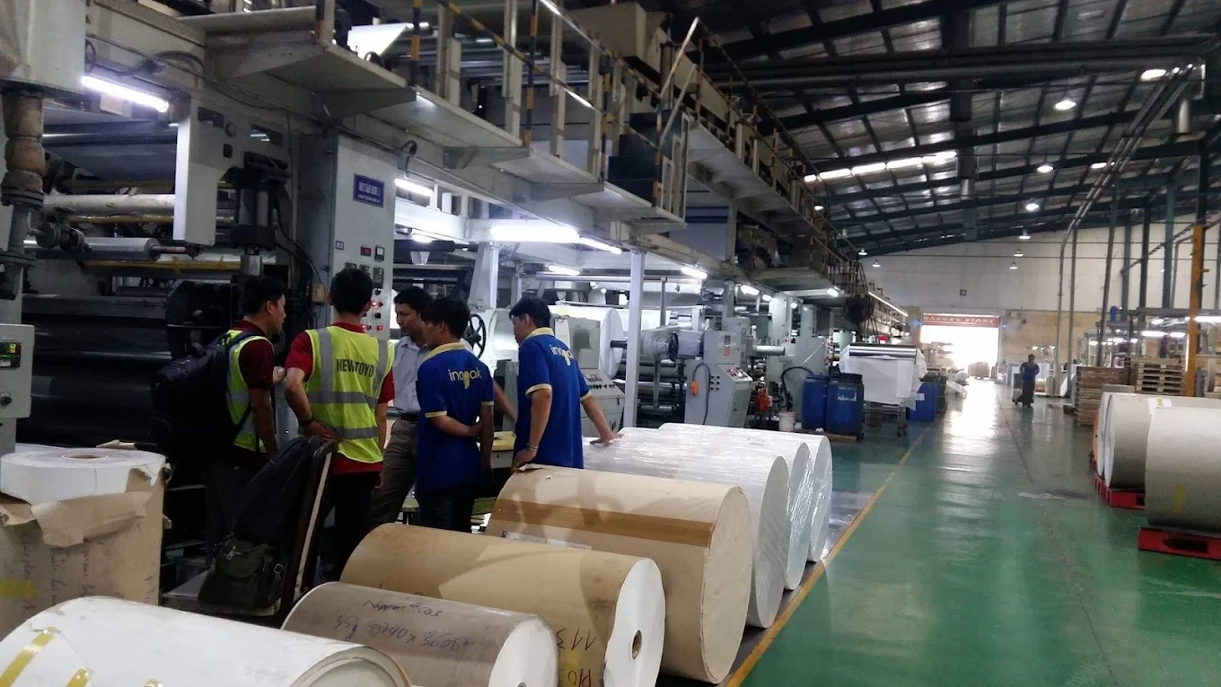 Bao Bì Giấy Nhôm New Toyo 6