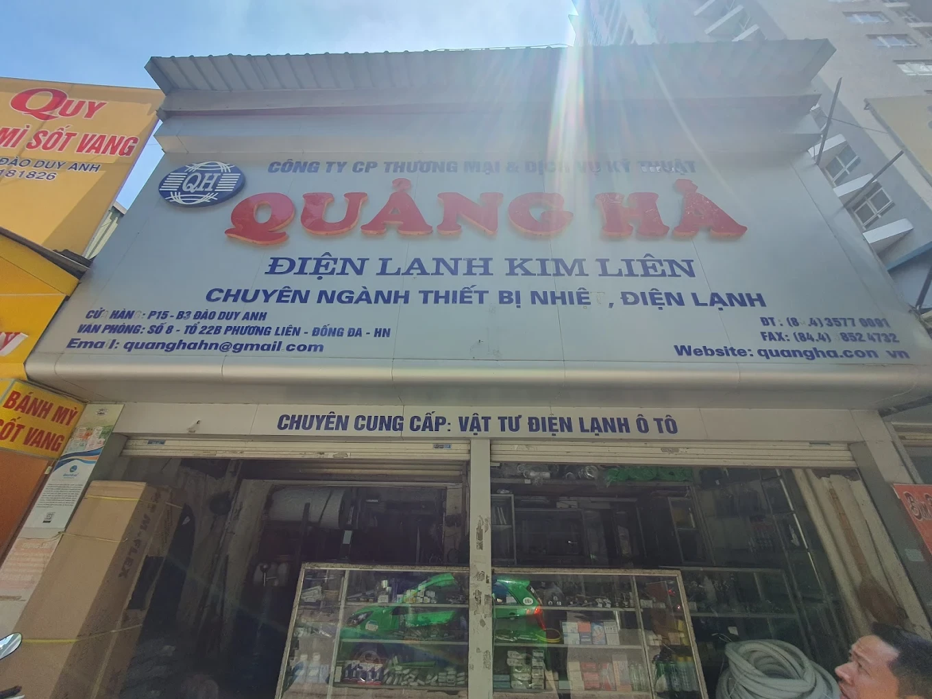 Thương mại và dịch vụ kỹ thuật Quảng Hà - Điện lạnh Kim Liên 1