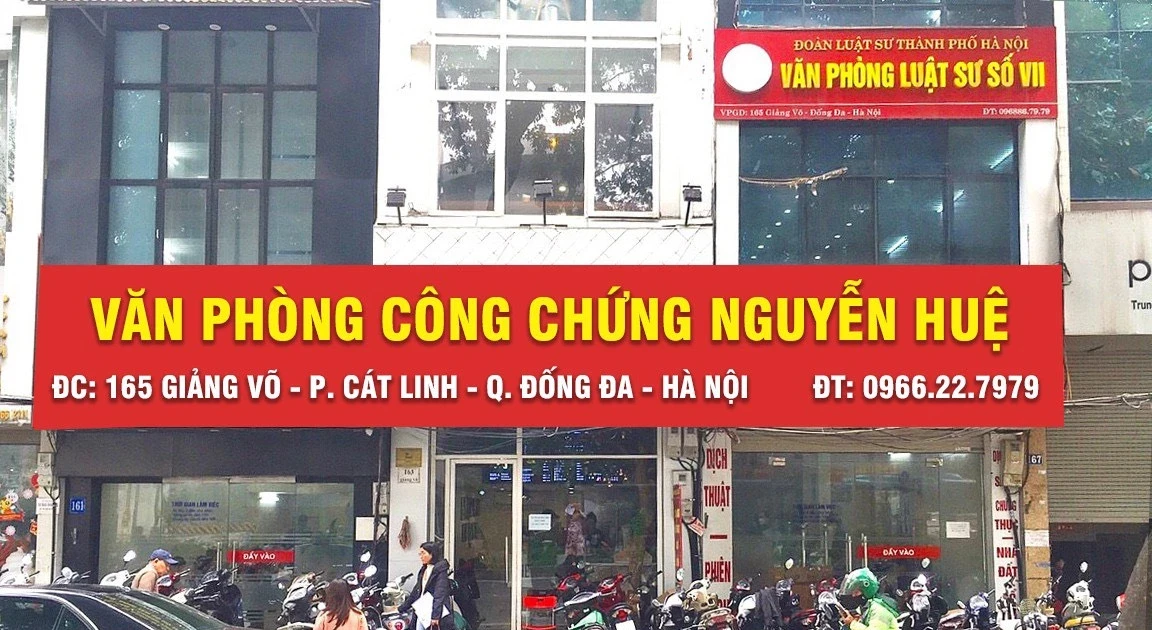Văn phòng Công Chứng Nguyễn Huệ 9