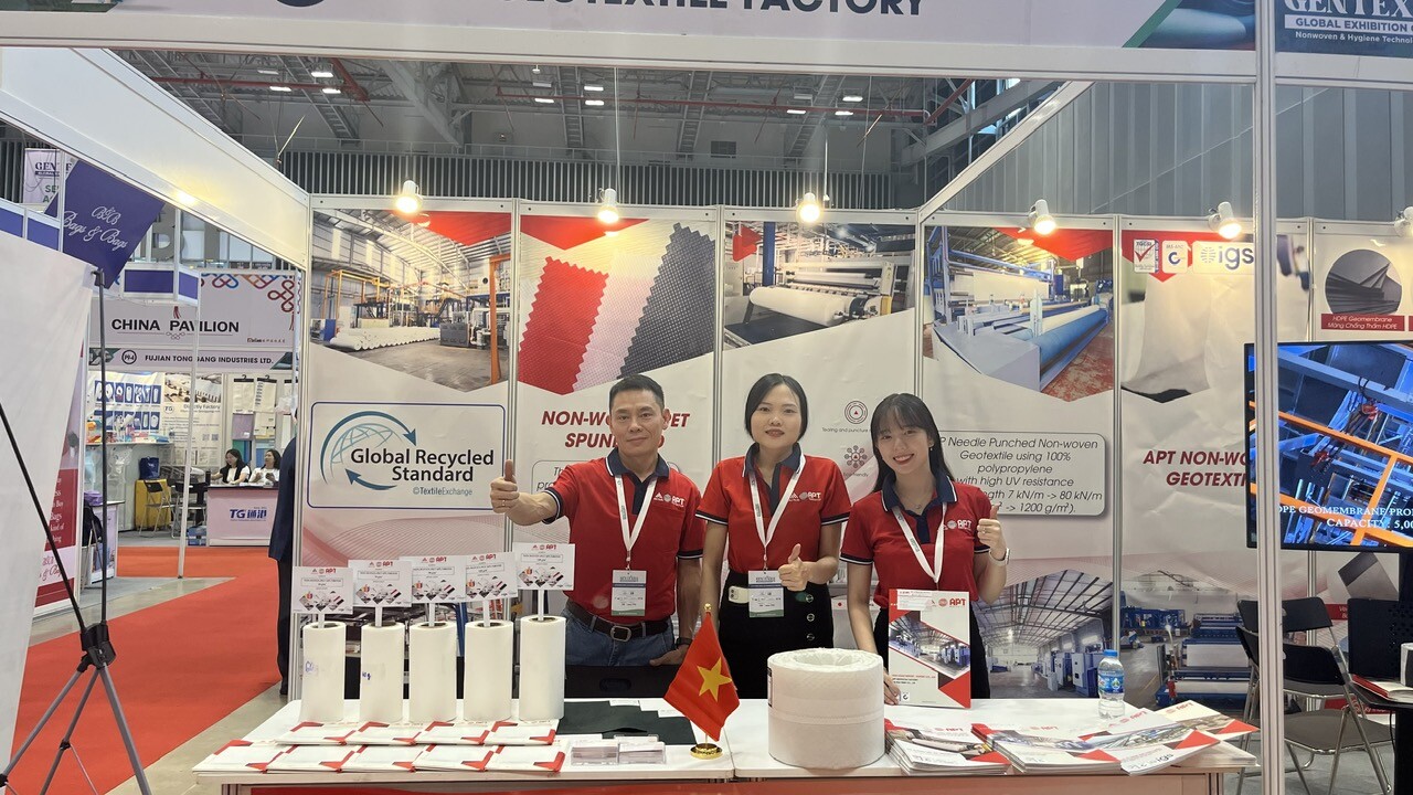 NHÀ MÁY SẢN XUẤT VẢI ĐỊA KỸ THUẬT APT 8