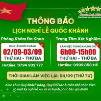 Trung tâm xét nghiệm y khoa Center Lab Việt Nam 9