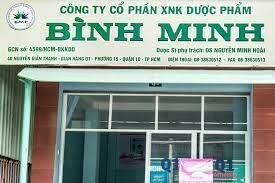 CÔNG TY CỐ PHẦN THƯƠNG MẠI VÀ DƯỢC PHẨM BÌNH MINH 10