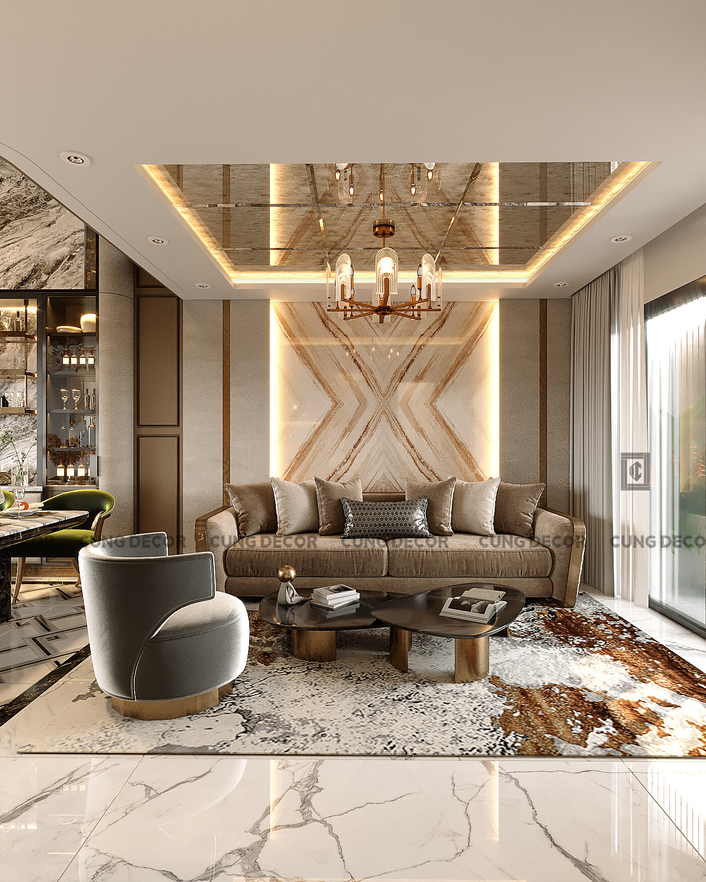 Thiết kế và Thi công nội ngoại thất Cung Decor 9