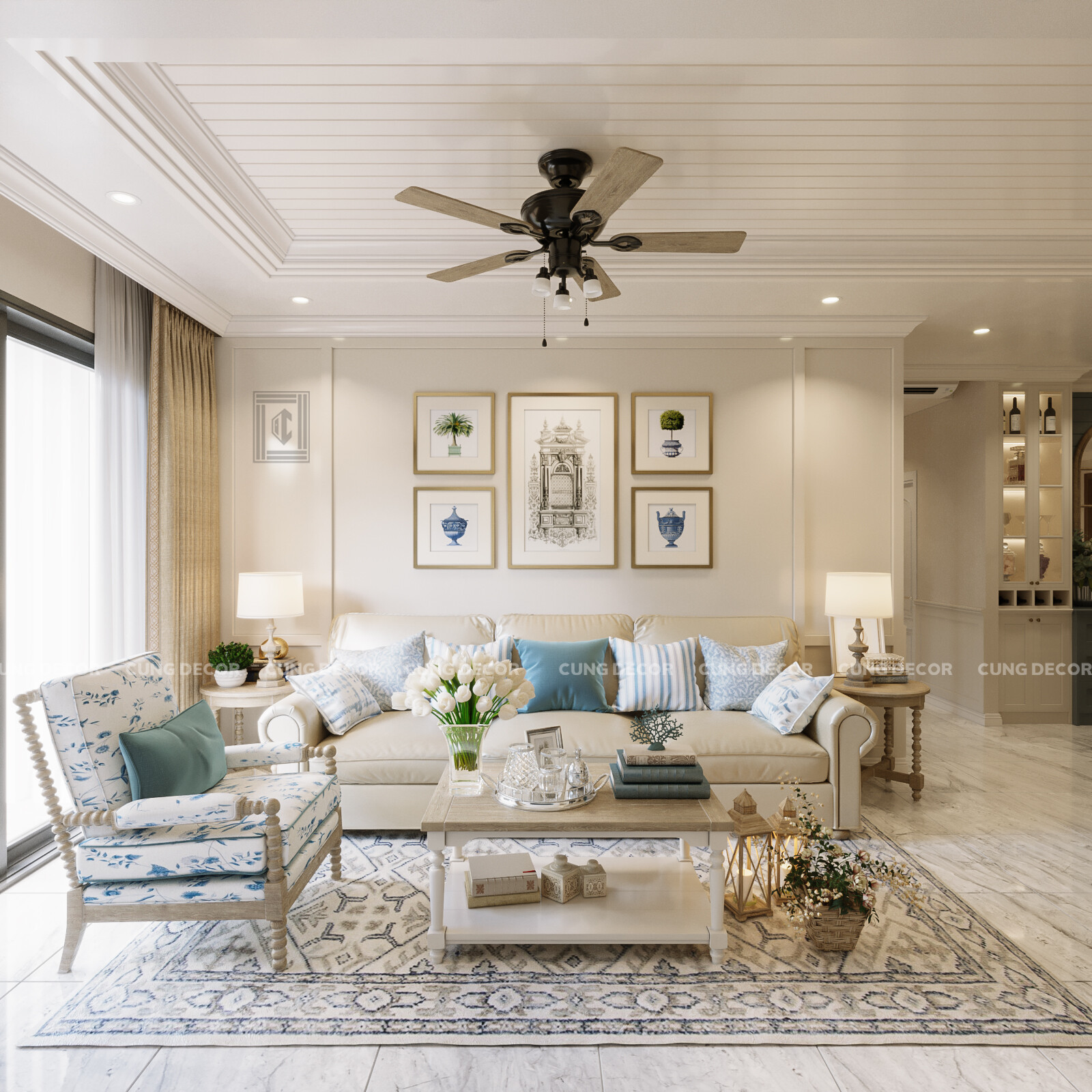 Thiết kế và Thi công nội ngoại thất Cung Decor 8