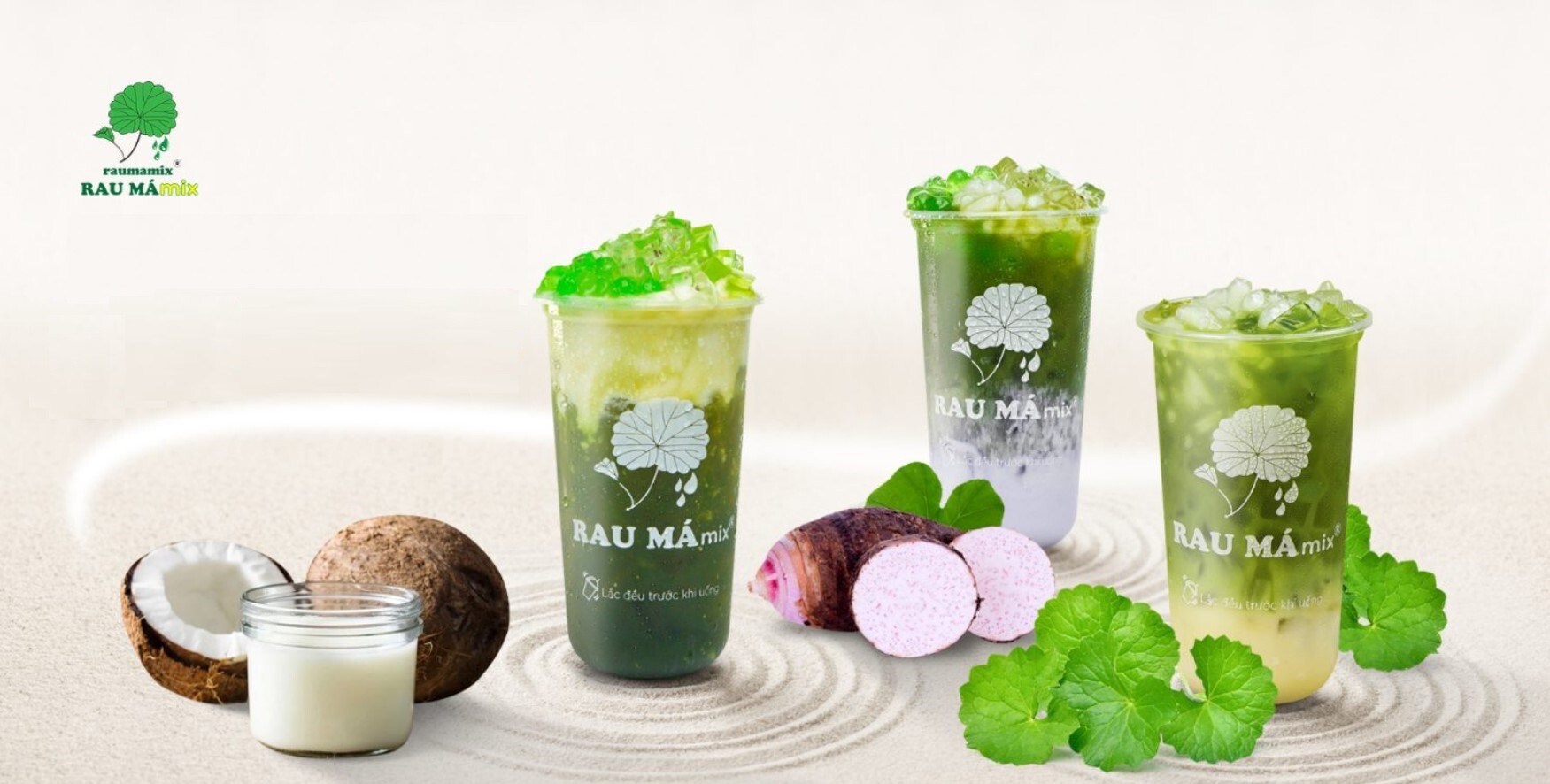 HỆ THỐNG RAU MÁ MIX 8