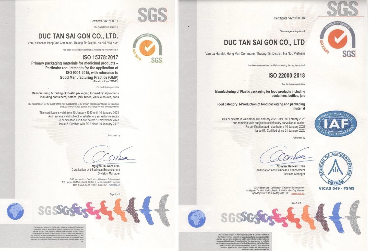 CÔNG TY TNHH ĐỨC TẤN SÀI GÒN 3