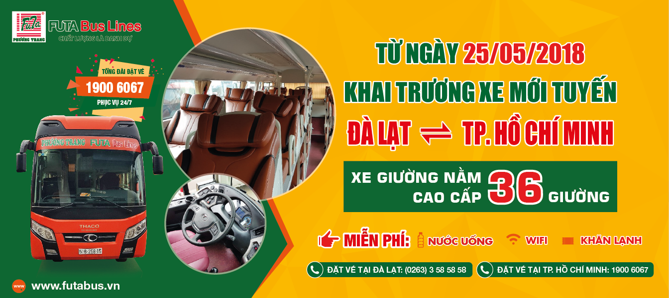 XE KHÁCH PHƯƠNG TRANG FUTABUSLINES 7