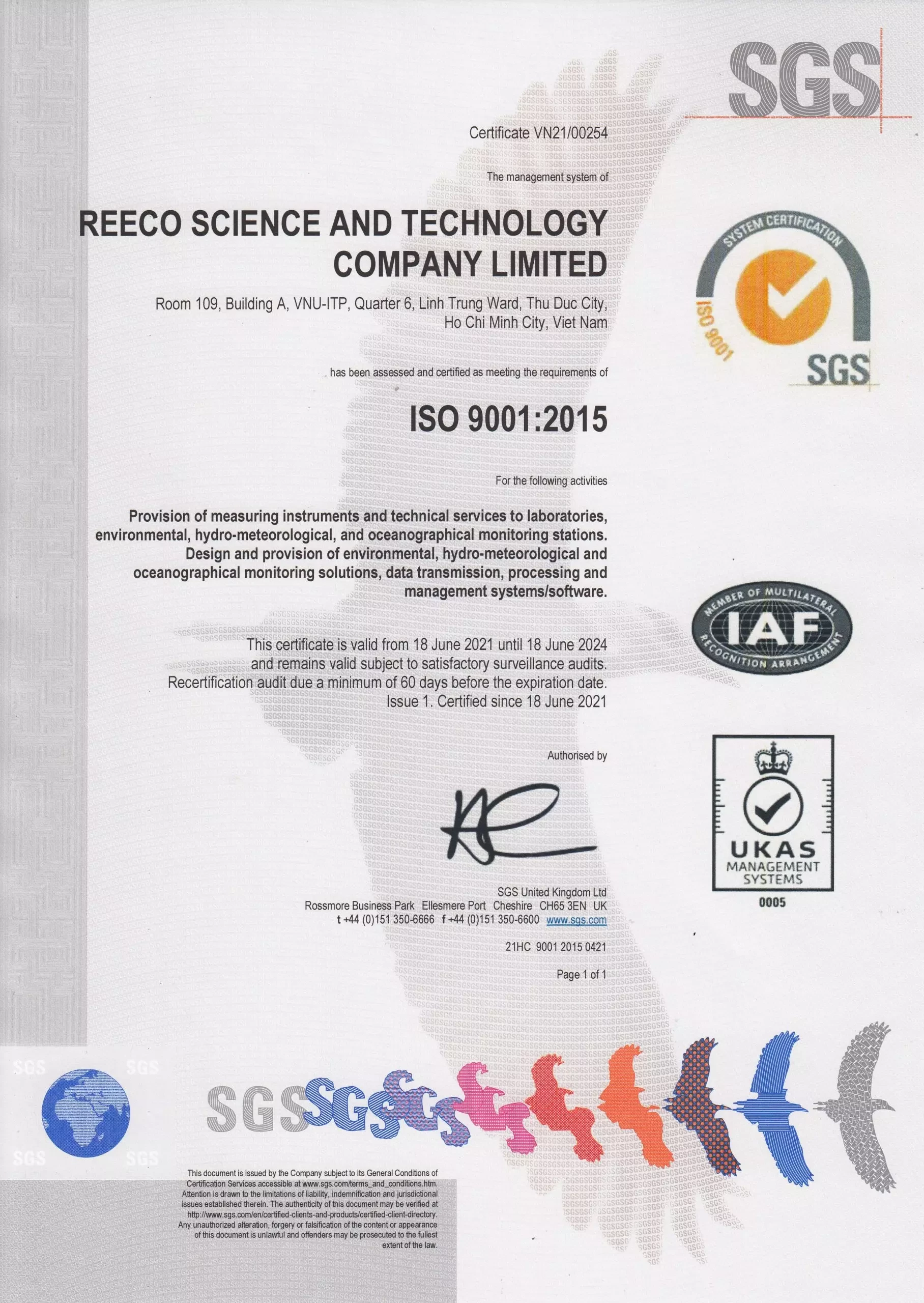 Công Ty TNHH Khoa Học Và Kỹ Thuật Reeco 10