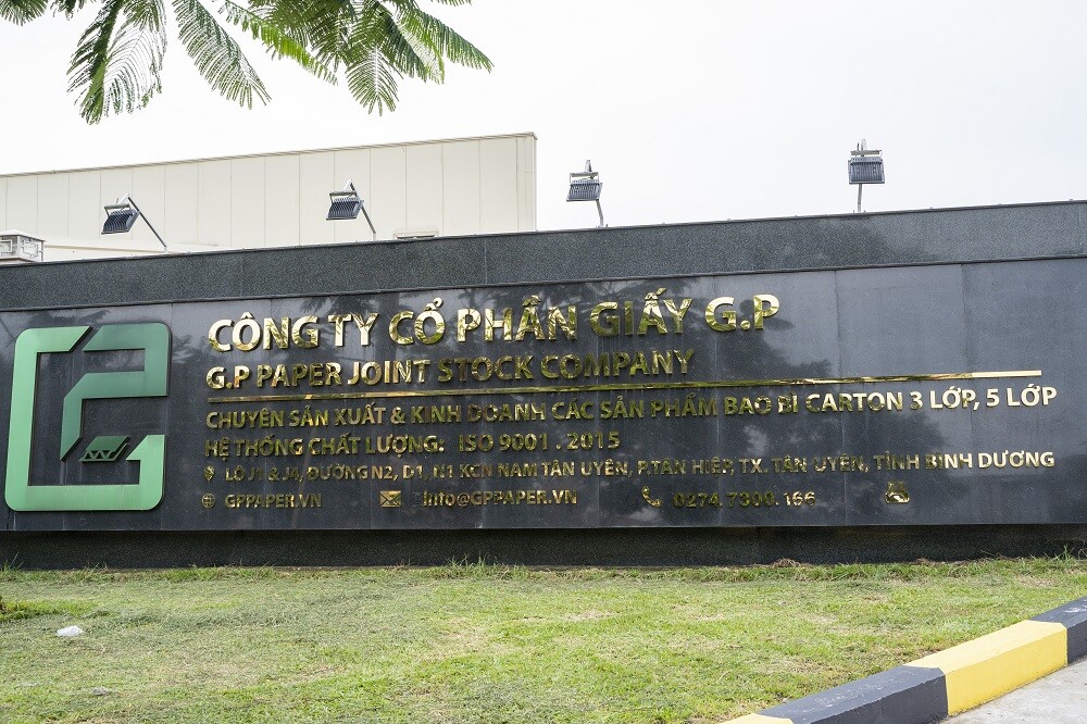CÔNG TY CỔ PHẦN GIẤY G.P 10