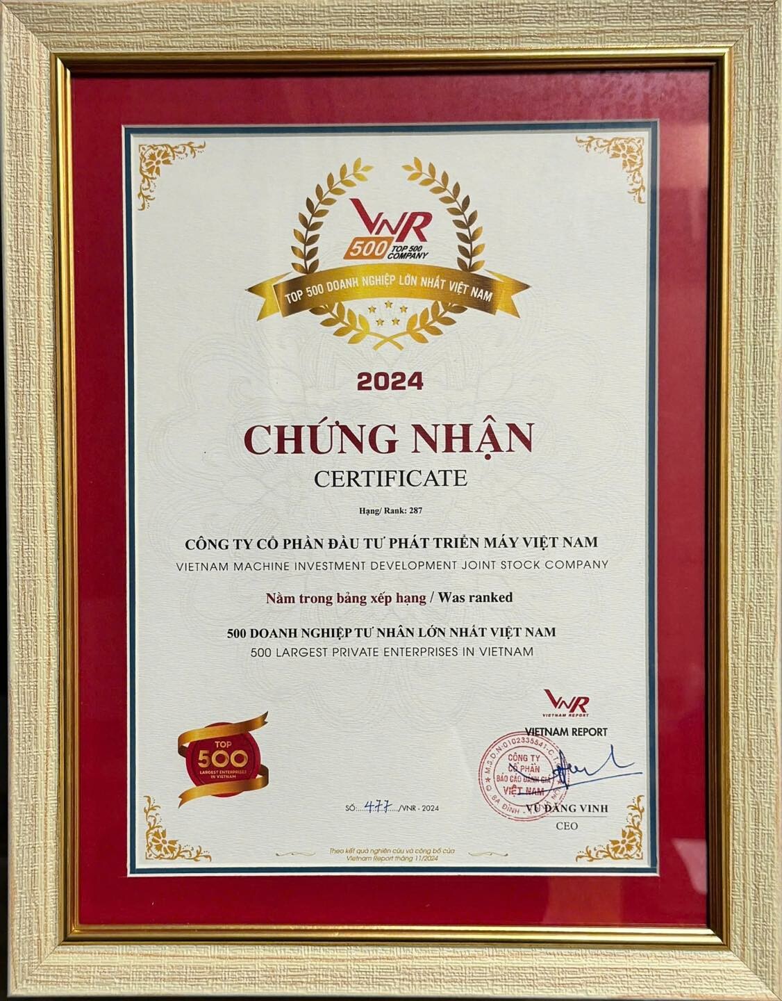 Phát triển Máy Việt Nam - VIMID 10