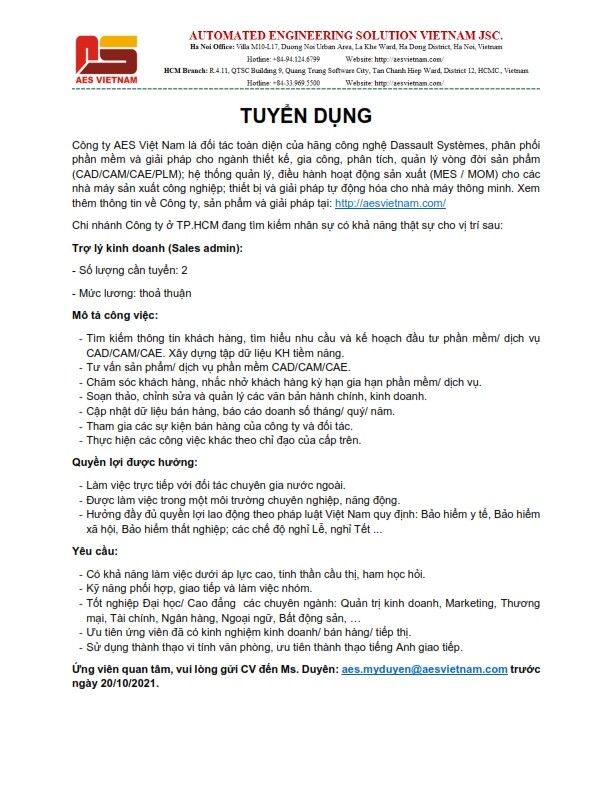 Công ty AES Việt Nam 8