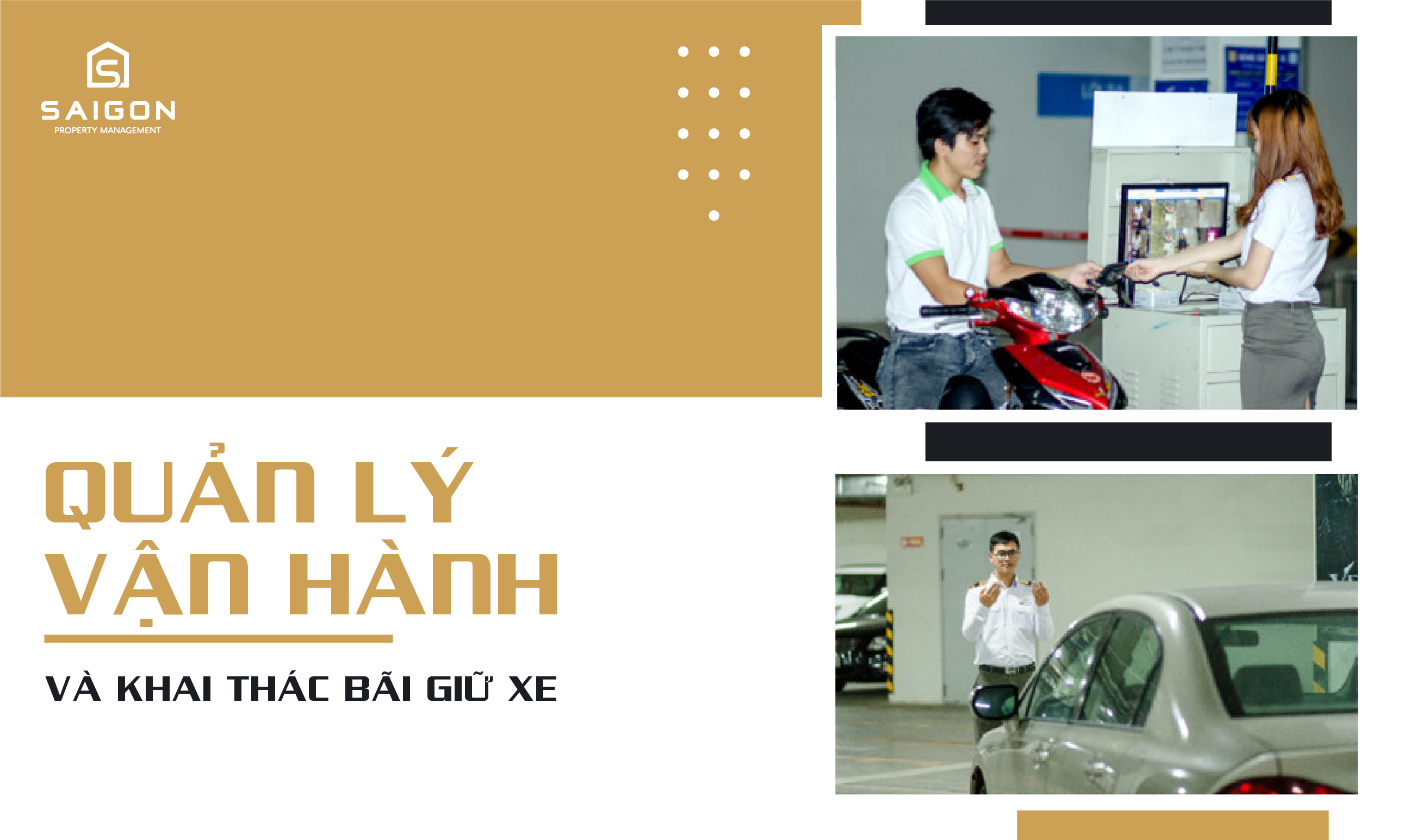 DỊCH VỤ QUẢN LÝ BÃI XE SÀI GÒN 6