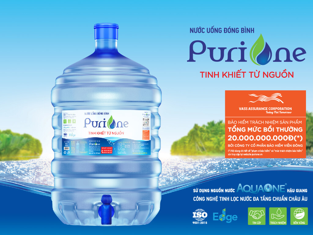 Nước Tinh Khiết Hậu Giang - Haga Water 6