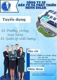 CÔNG TY ĐẦU TƯ VÀ PHÁT TRIỂN HSD 1