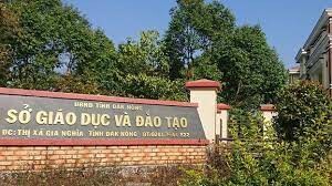 Sở Giáo dục và Đào tạo Đắk Nông 1