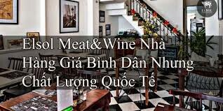 Nhà Hàng ELSOL Meat&Wine 3