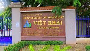 CÔNG TY TNHH TM DV XỬ LÝ MÔI TRƯỜNG VIỆT KHẢI 9
