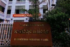 Sở Giáo dục và Đào tạo Cao Bằng 10