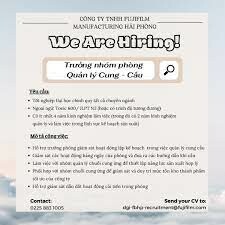 FUJIFILM MANUFACTURING HẢI PHÒNG 9